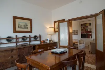 Area soggiorno di 3 rooms amazing sea view beachfront flat BLUE
