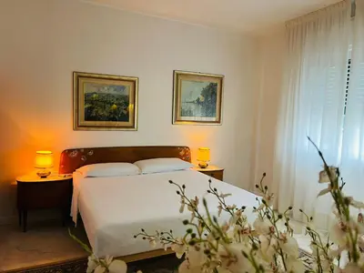 Letto o letti in una camera di Luxury Relax Apartment near Venice Station