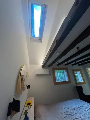 Letto o letti in una camera di Casa Balastro