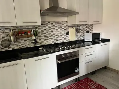 Cucina o angolo cottura di VENICE RESIDENCE - Double Room with Private bath in Venice Mestre