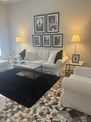 Area soggiorno di Appartamento nel cuore di Vicenza