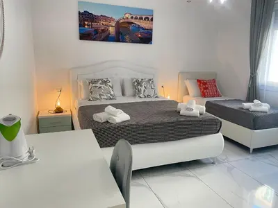 Area soggiorno di St Suite Venice