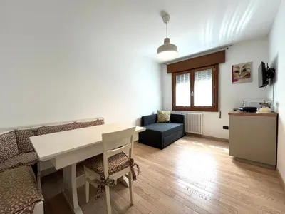 Area soggiorno di Padova Green Stay