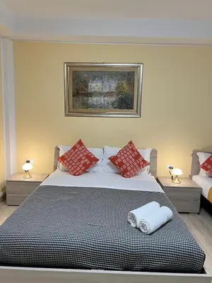 Letto o letti in una camera di Venice Casa
