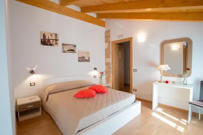 Letto o letti in una camera di Bed and Breakfast La Quiete