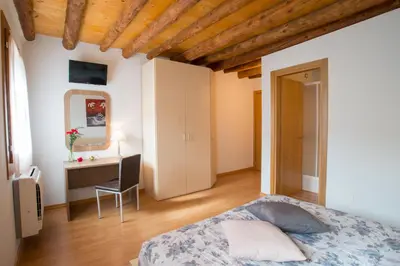 Letto o letti in una camera di Bed and Breakfast La Quiete