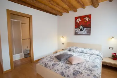 Letto o letti in una camera di Bed and Breakfast La Quiete