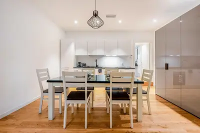Cucina o angolo cottura di Moderno appartamento in centro a Treviso - sotto i portici