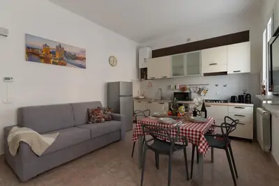 Cucina o angolo cottura di GajoSanti apartments