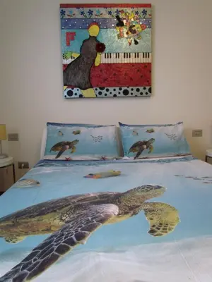 Letto o letti in una camera di Residenza Zaira