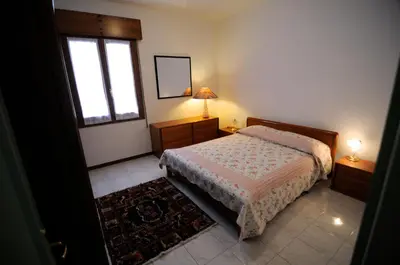 Letto o letti in una camera di Appartamento Colli & Terme
