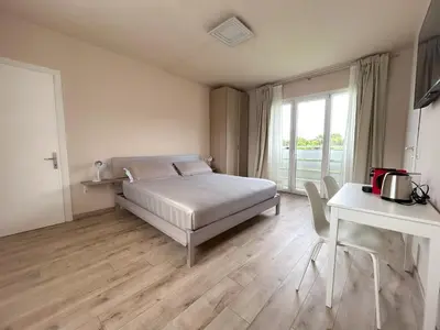 Letto o letti in una camera di Agriturismo Oasi Silente