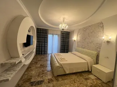 Letto o letti in una camera di Stefany house