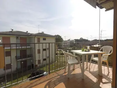 Balcone o terrazza di Apartments in Rosolina Mare 34043