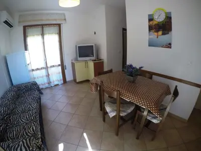 TV o dispositivi per l'intrattenimento presso Apartment in Rosolina Mare 37074