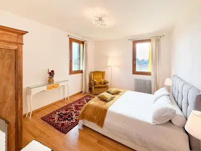 Letto o letti in una camera di Casa Fiore Venezia