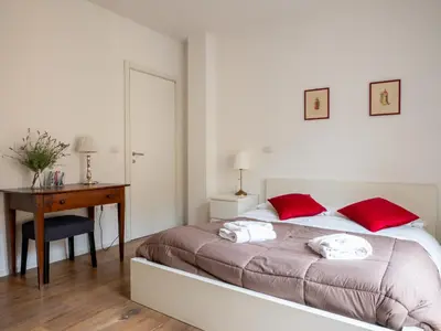 Letto o letti in una camera di Residenza Storica in Prato della Valle