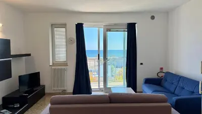 TV o dispositivi per l'intrattenimento presso Le Murrine Frontemare Apartment Seaview 504