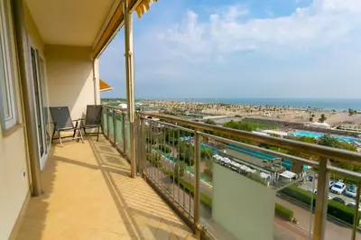 Balcone o terrazza di Le Murrine Frontemare Apartment Seaview 504
