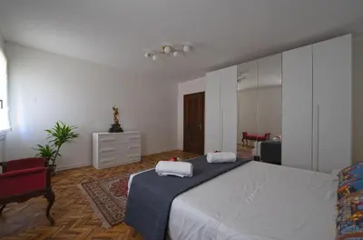 Letto o letti in una camera di Sybilvilla