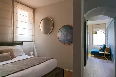 Letto o letti in una camera di Casa Abelia - Boutique Apartment