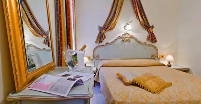 Letto o letti in una camera di Hotel Henry Venice