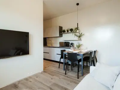 Cucina o angolo cottura di Luxury by AMA - 200 m from the Beach