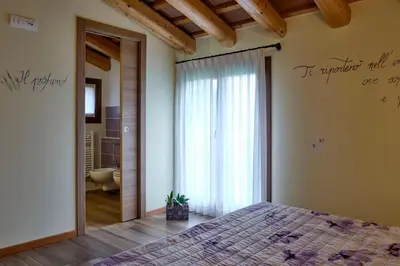Letto o letti in una camera di Casa in Campagna