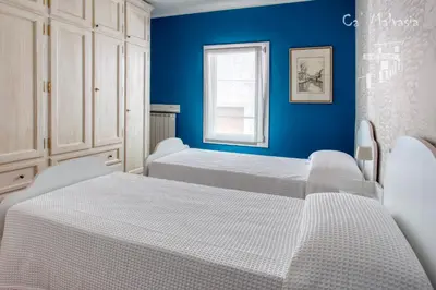 Letto o letti in una camera di Ca' Malvasia