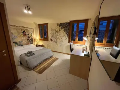 Letto o letti in una camera di Casa di Zara