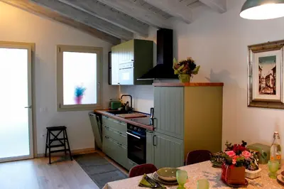Cucina o angolo cottura di Vento del Brenta House
