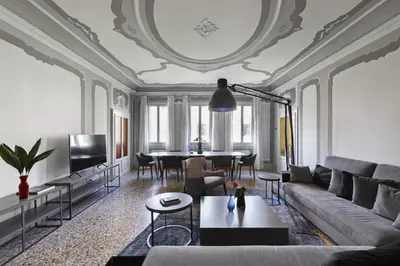 Area soggiorno di Residence Foscarini