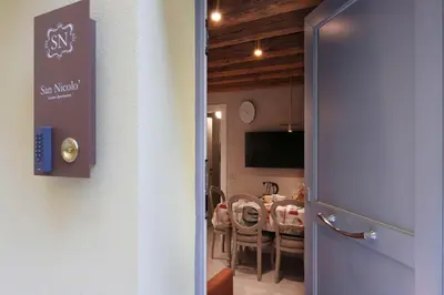 TV o dispositivi per l'intrattenimento presso Chioggia - Luxury Apartment San Nicolò 2