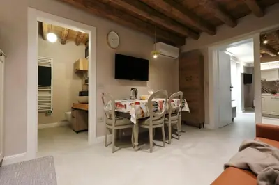 TV o dispositivi per l'intrattenimento presso Chioggia - Luxury Apartment San Nicolò 2