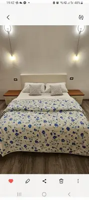 Letto o letti in una camera di La dimora di Gabi