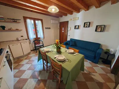 Area soggiorno di Parolini Apartment