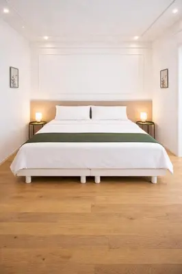 Letto o letti in una camera di Ca' Borsa IV - Suite con balcone in pieno centro