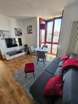 TV o dispositivi per l'intrattenimento presso Rubin Stay-Karabas Apartments