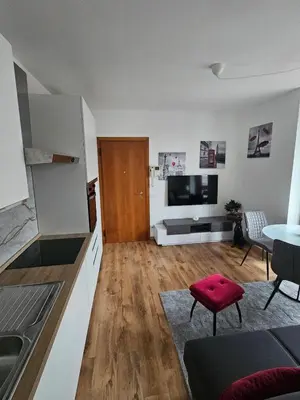 Area soggiorno di Rubin Stay-Karabas Apartments
