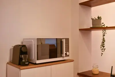 Cucina o angolo cottura di Welc-ōM Lepanto Relax Apartment