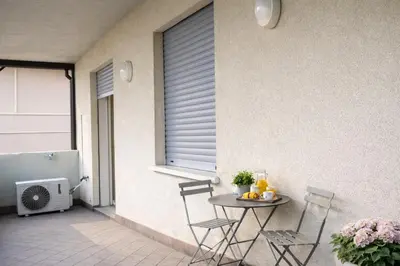 Area soggiorno di Appartamento Cuore Veneto