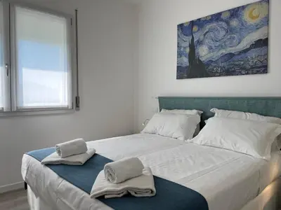 Letto o letti in una camera di Campodarsego Central Apartment
