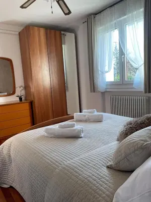 Letto o letti in una camera di Santa Cruz