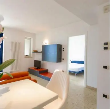 Area soggiorno di Le Murrine Frontemare Apartment Sea View 503