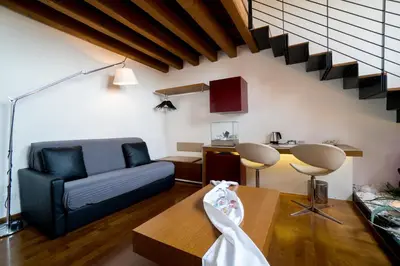 Area soggiorno di Villa Veneta-Ca' Sabbioni Venezia