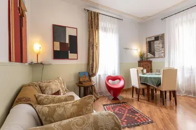Area soggiorno di Appartamento Luxury Ai Greci