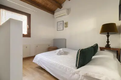 Letto o letti in una camera di Ca' Del Campo Venice