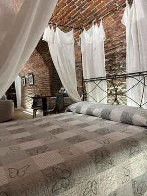 Letto o letti in una camera di Taverna La Torre