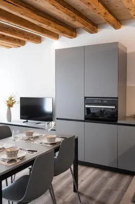 Cucina o angolo cottura di Vicenza Green Stay Melograno