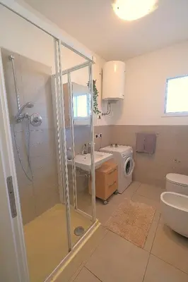 Bagno di Bilocale in Residence Piazza Brescia